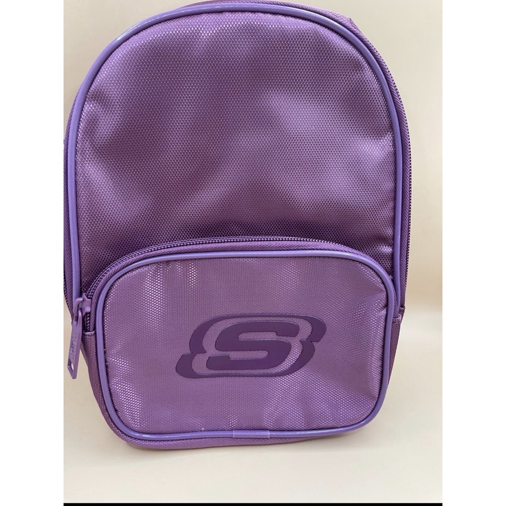 Sketchers Women's Mini Backpack /bag/purse Multiple Pockets Pink One Size New